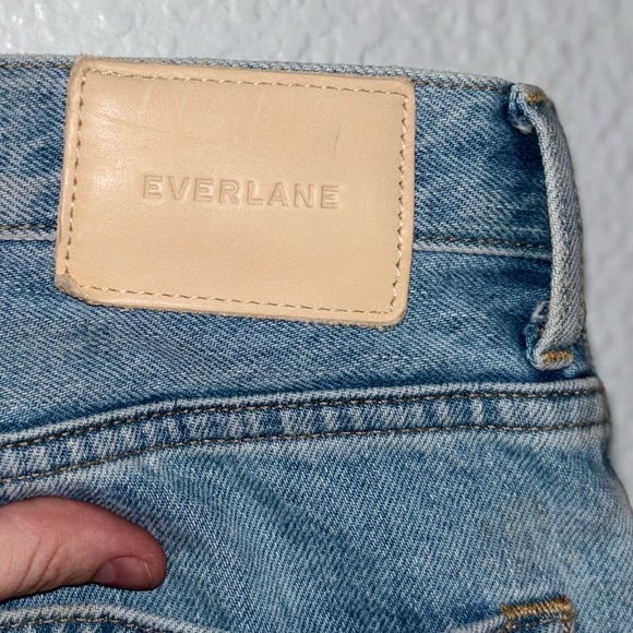 Everlane Women's Ankle & Cropped Jeans - Light Blue - Picture 5 of 5